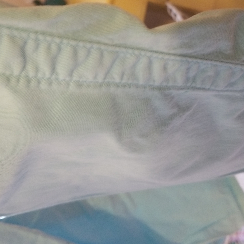 Leggiardro women's mint green pants - Picture 8 of 10